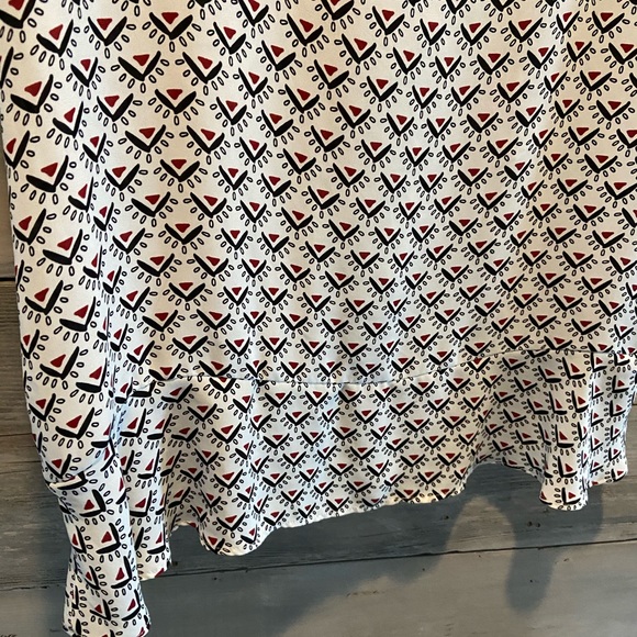 Loft Ruffled Crossback Shirt - Picture 6 of 7